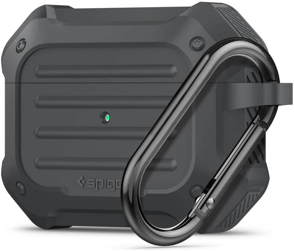 The Spigen AirPods Pro Case Tough Armor Absorbs Shock | Men's Gear