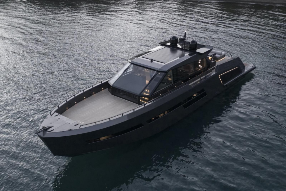 The Mazu Yachts 82 is a sleek and stealthy bulletproof luxury vessel