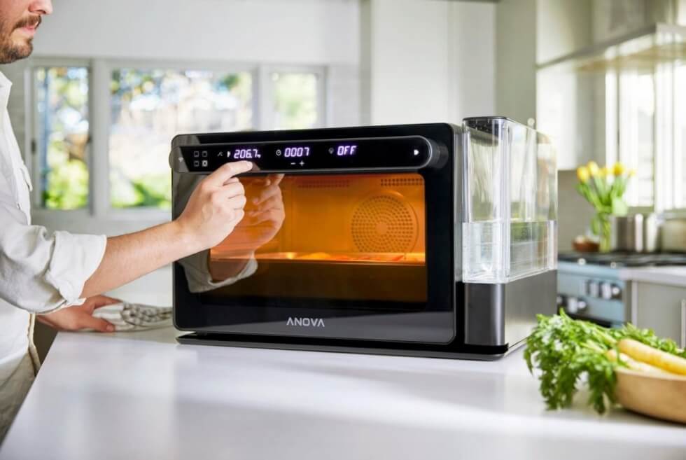 The Anova Precision Oven CombiCooker Cooks Food Remotely Men's Gear
