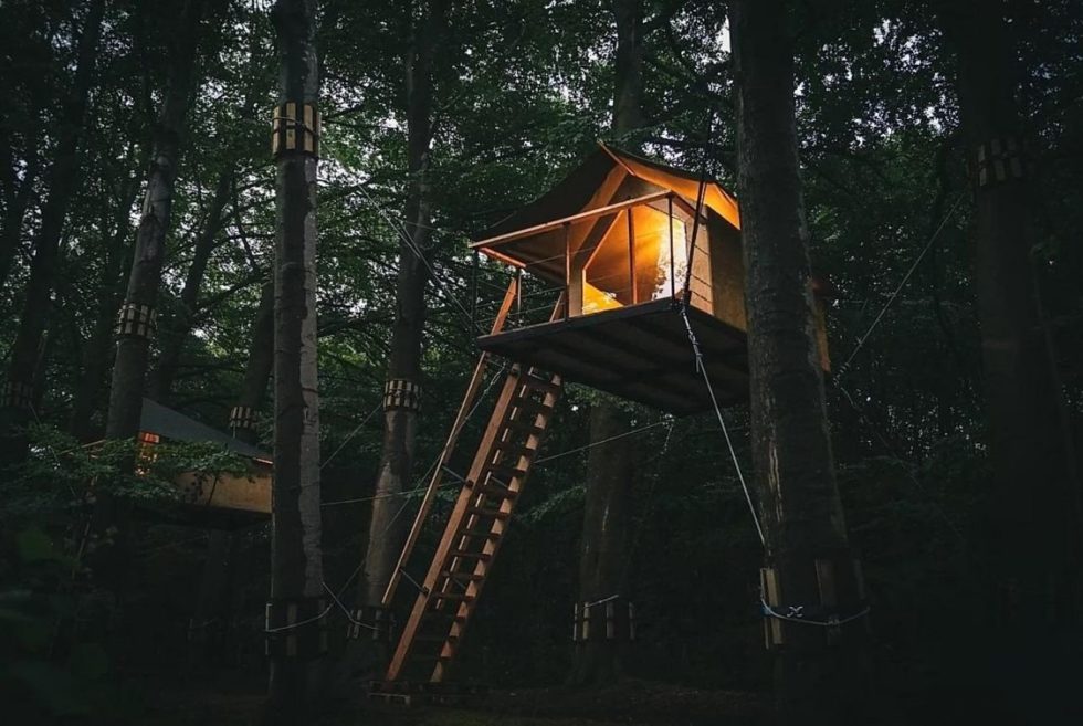 Go Camping In Style At The Boomkamp Treehouse Hotel