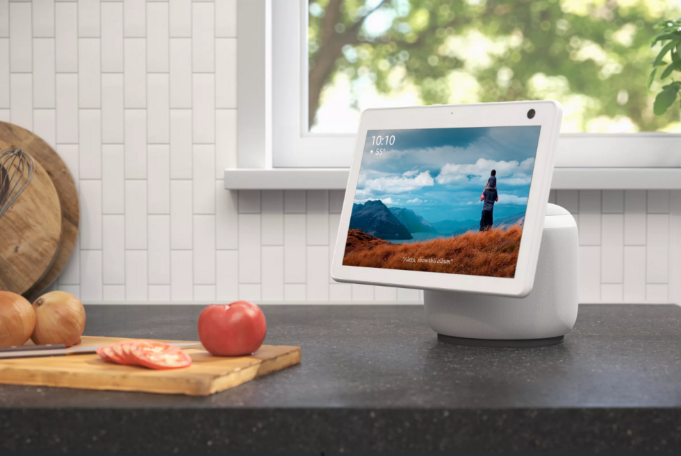 Amazon’s new Echo Show 10 features a motorized display that follows you around