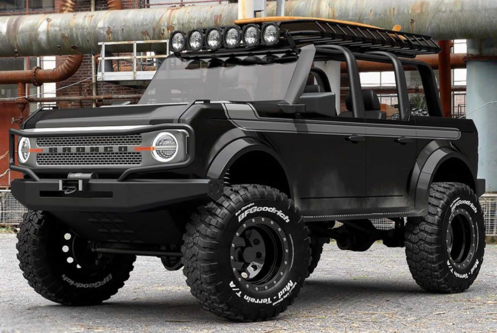 We want this 2021 Midnite Edition Ford Bronco from Maxlider Brothers Customs