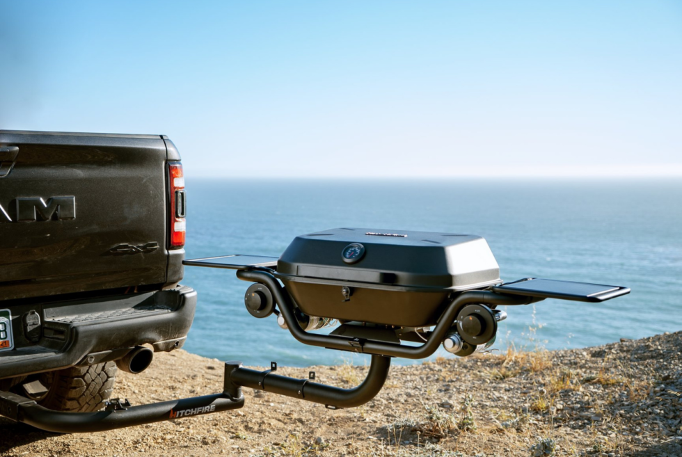 HitchFire lets you maximize trunk space with its Forge 15 grill