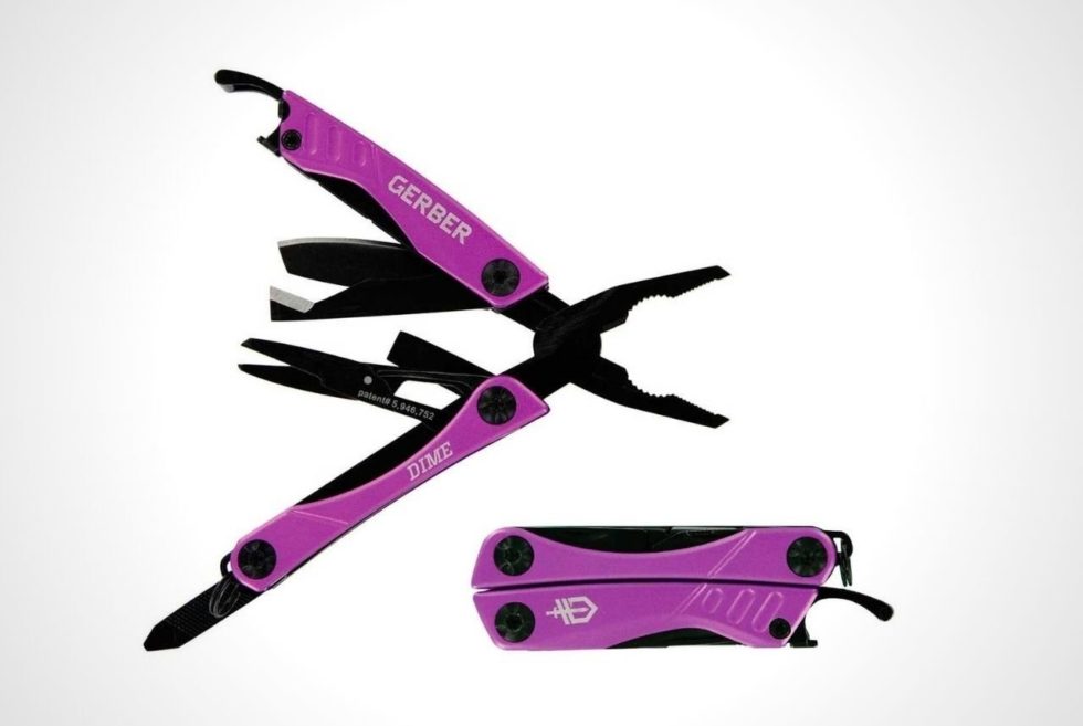 The Gerber Dime Purple Multi-Tool Is Attractive and Functional