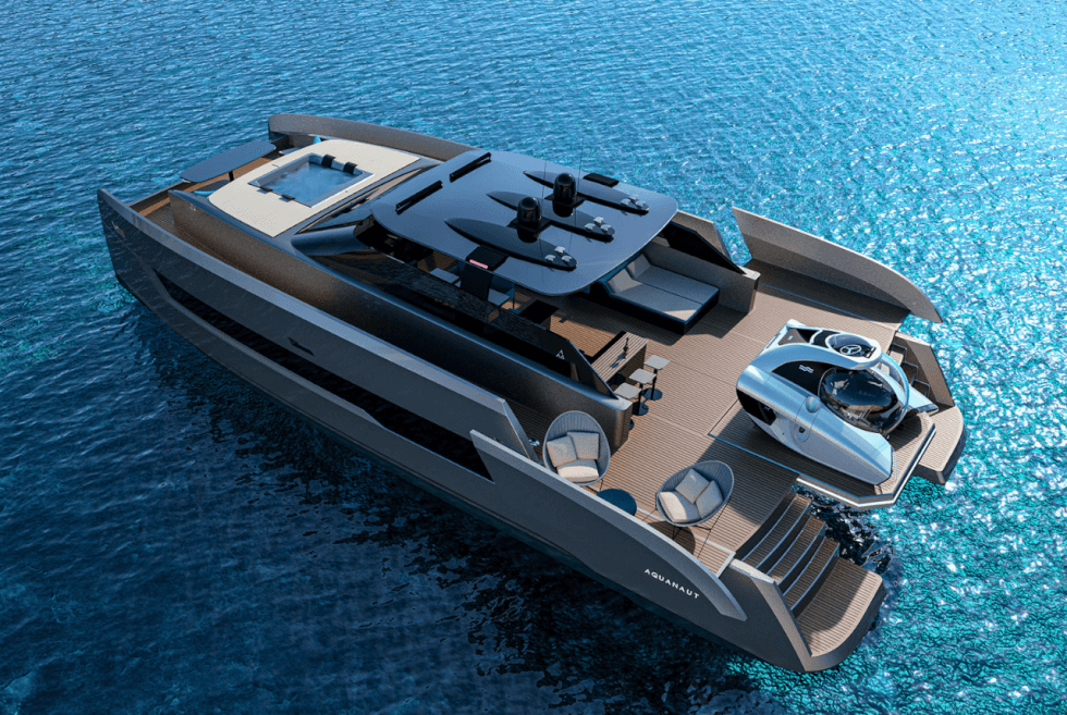 Sailing-Stream.fr ⚓ Officina Armare Design x U-Boat Worx ont collaboré pour nous apporter l'Aquanaut Yacht ⚓ Yachts