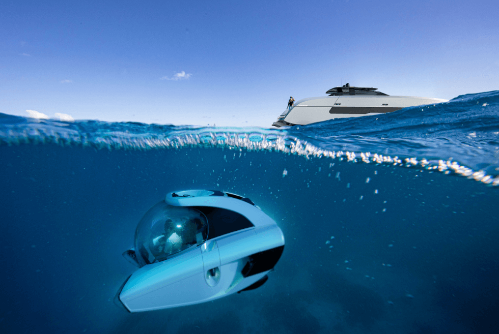 Sailing-Stream.fr ⚓ Officina Armare Design x U-Boat Worx ont collaboré pour nous apporter l'Aquanaut Yacht ⚓ Yachts