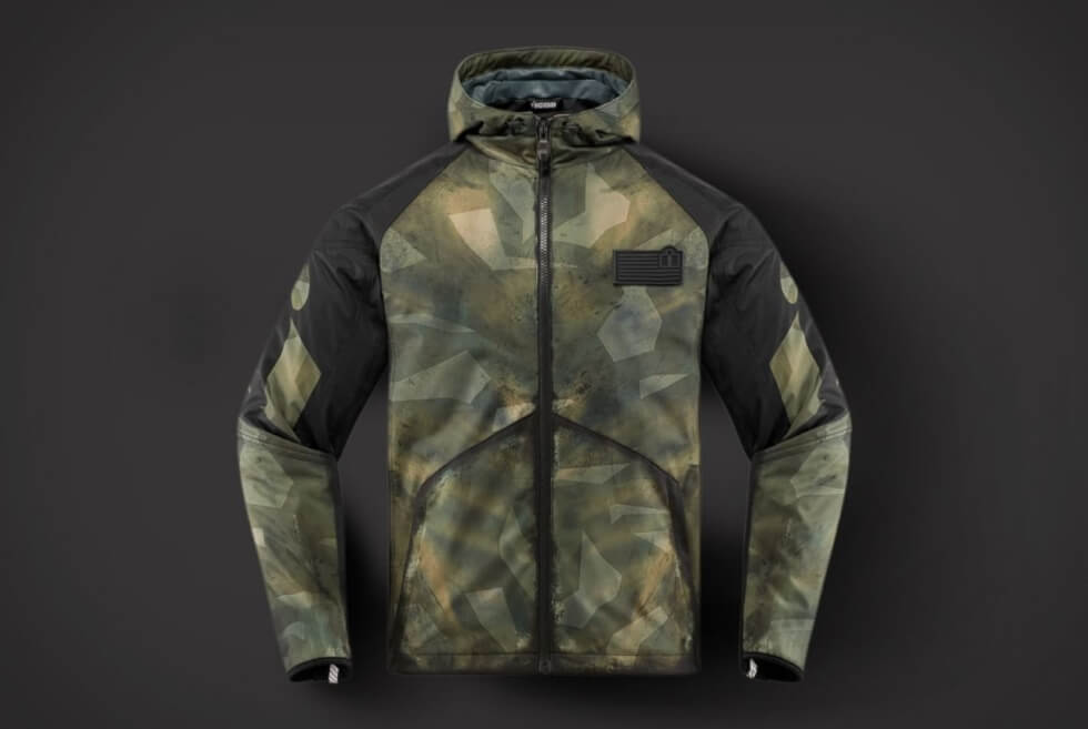 ICON Merc BATTLESCAR ライダースジャケット Icon Merc Battlescar Jacket - Return of the Cafe Racers