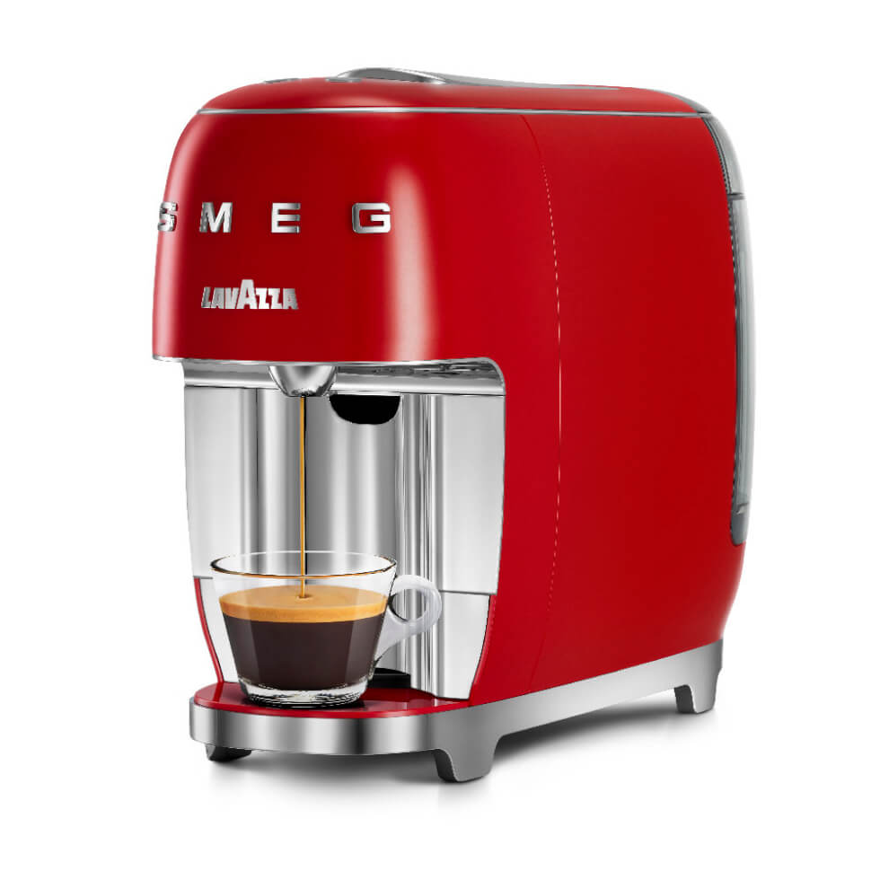 Craft delicious Lavazza espressos with the Smeg A Modo Mio 