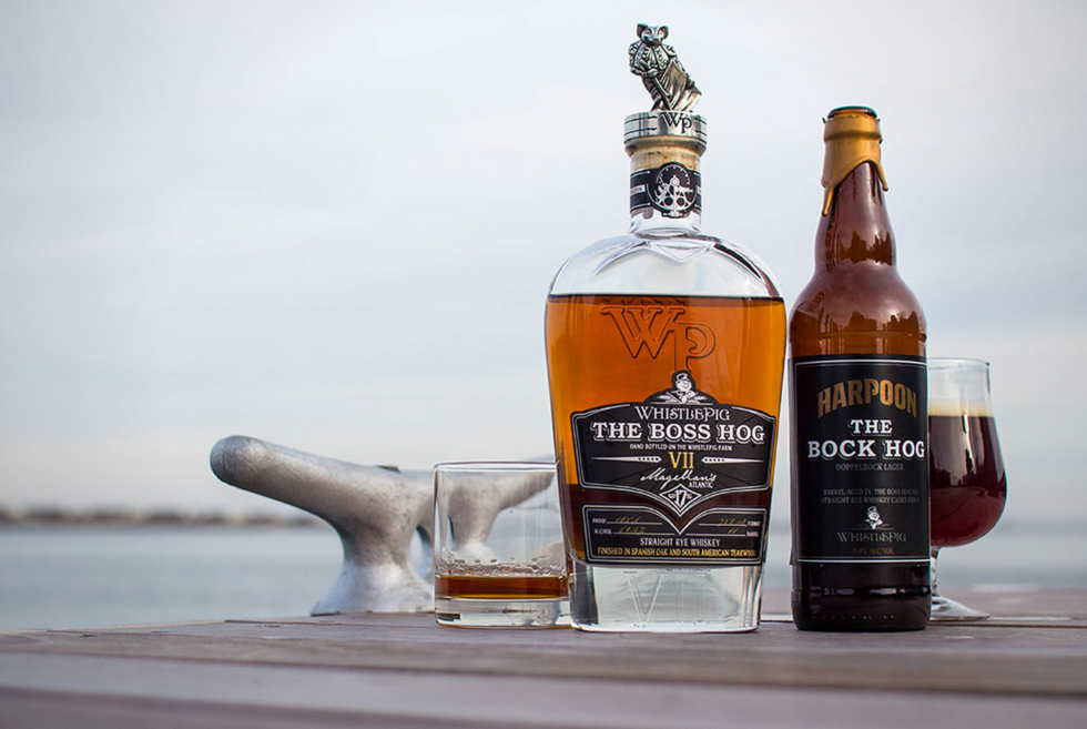 The Bock Hog: Harpoon and WhistlePig collaborate once again for the holidays
