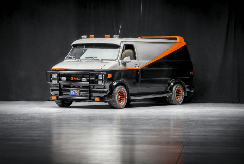 Prepare to bid for this A-Team 1983 GMC Vandura from Worldwide