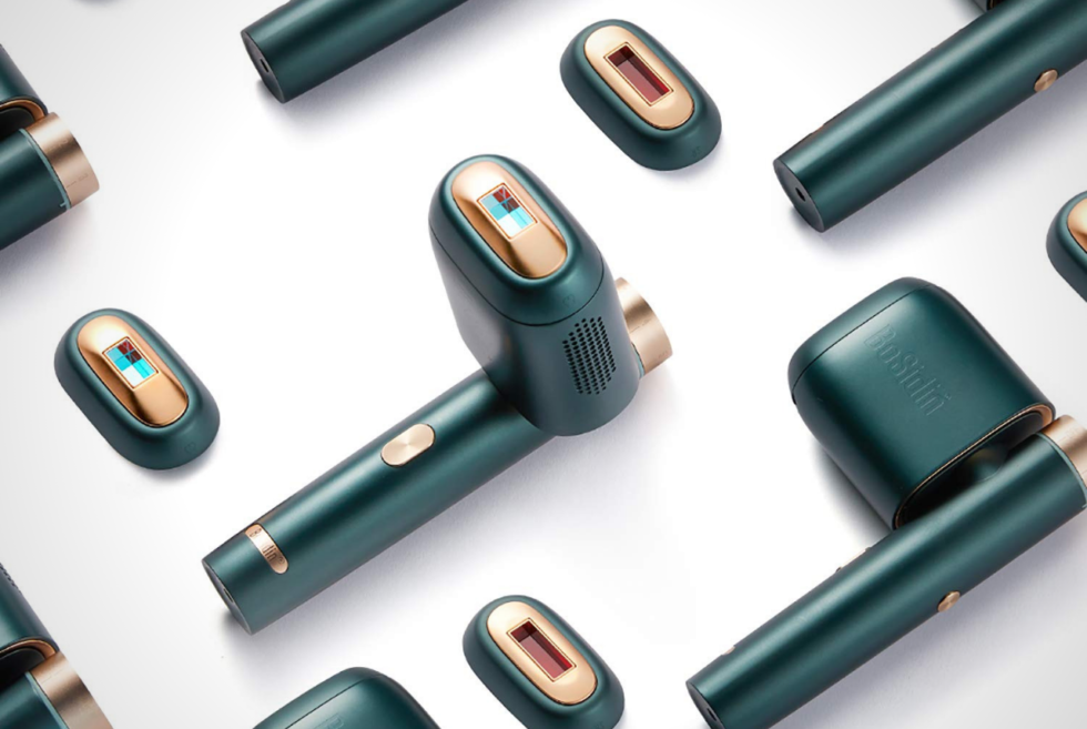 Use the BoSidin hair removal system for professional-grade and painless