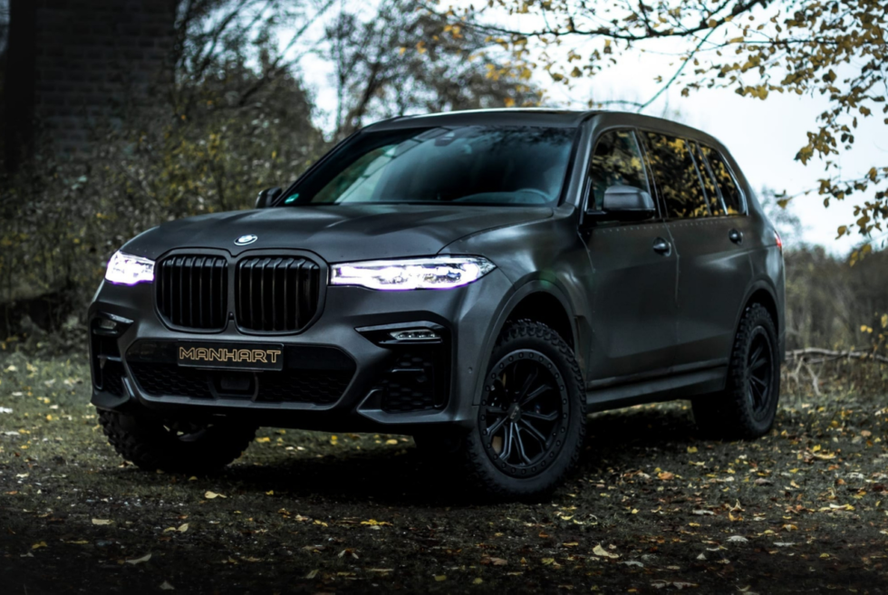 This MHX7 650 Dirt Edition SUV from Manhart Performance is a rugged BMW X7