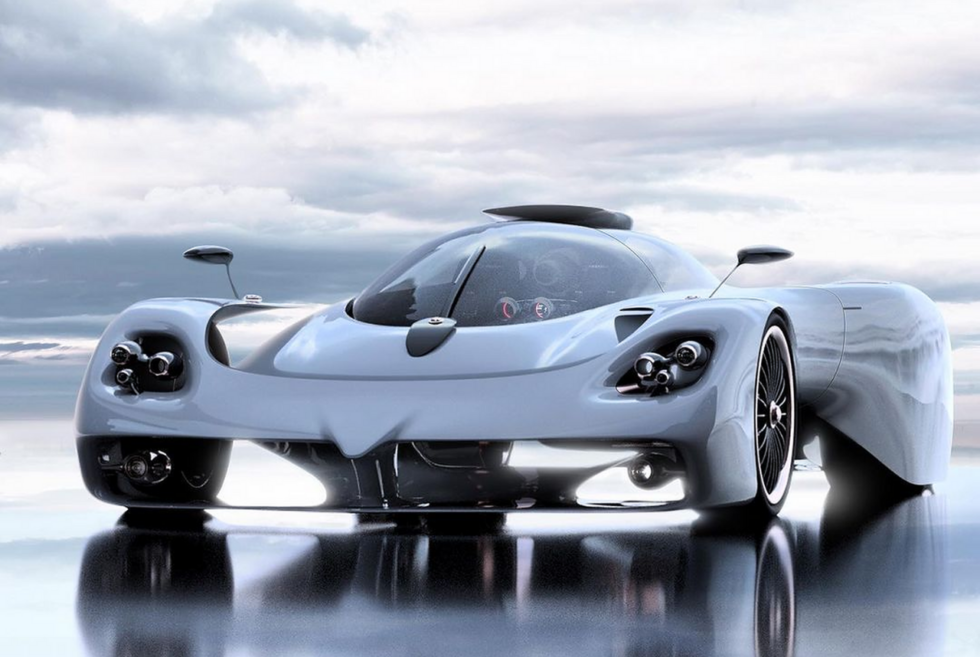 A Mercedes-Benz designer presents his personal Pagani Zonda II Concept