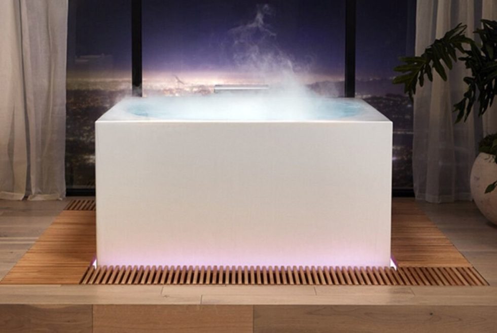 Command Your Way To A Spa-Like Bath With KOHLER’s Stillness Bathtub