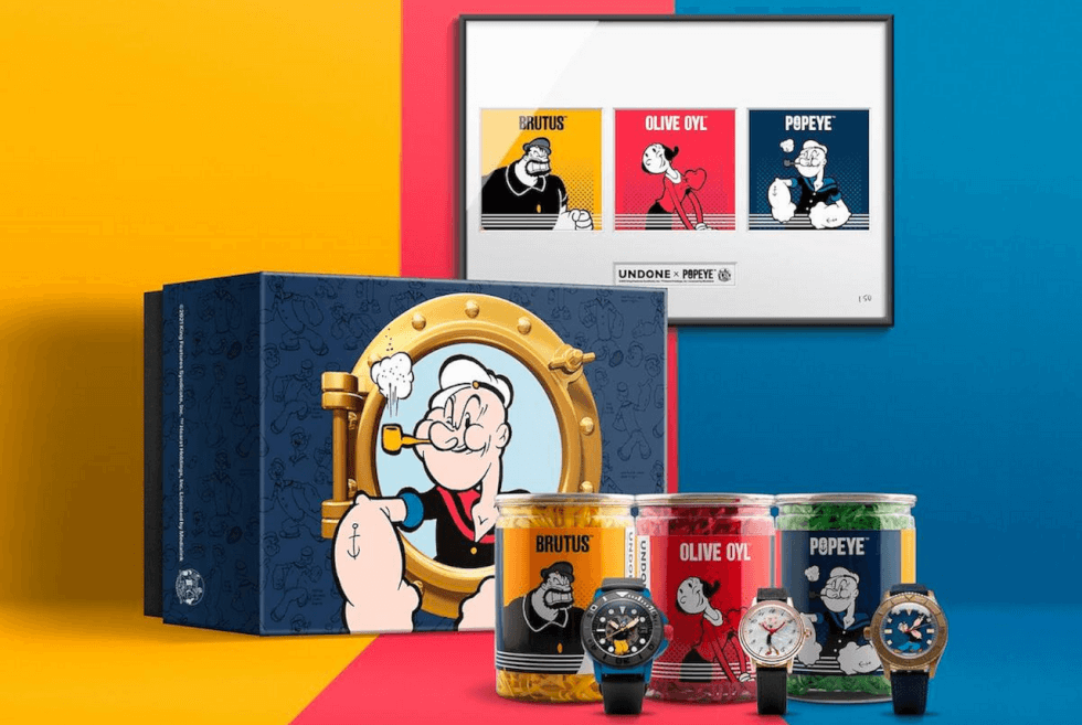 Undone X Popeye Friends Collector S Boxset Edition Men S Gear