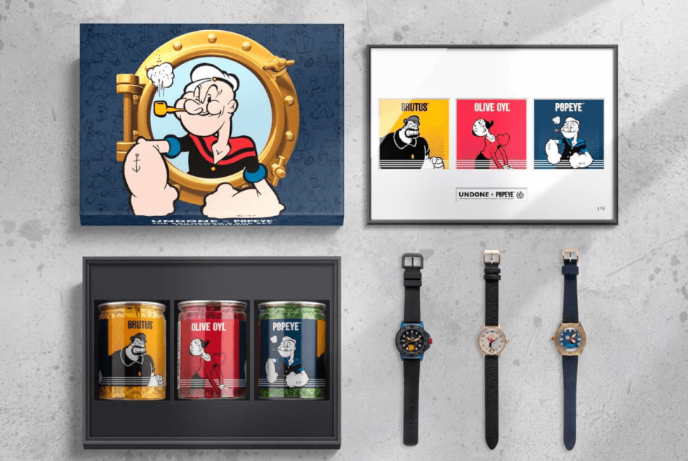 Undone X Popeye Friends Collector S Boxset Edition Men S Gear