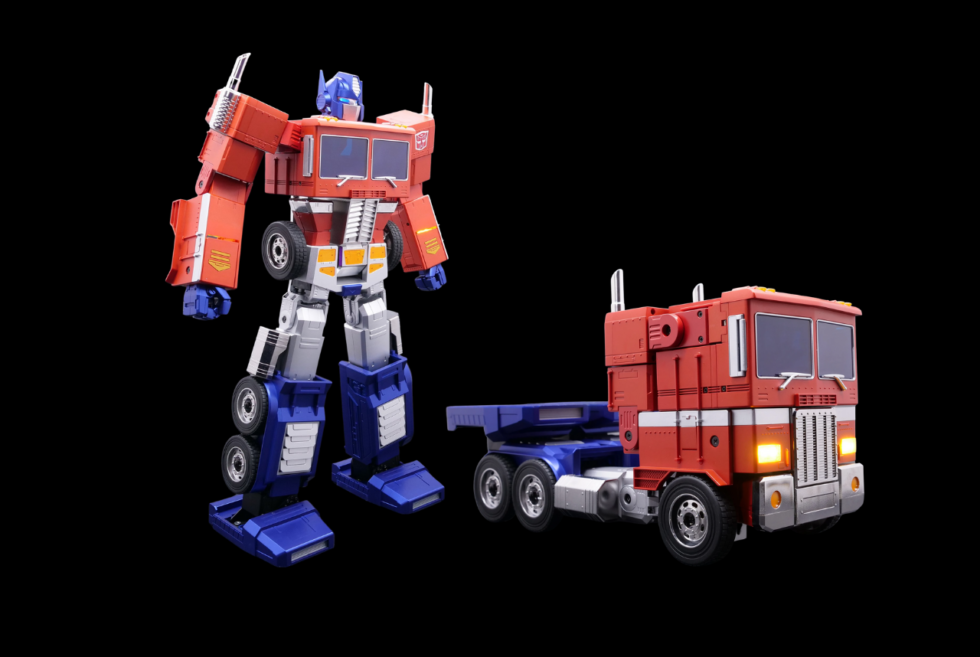 This Auto-Converting Optimus Prime from Hasbro is the high-tech toy we need
