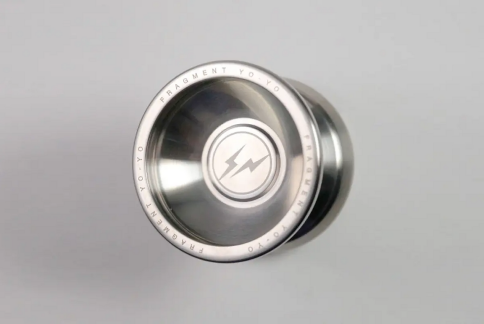 The Freshthings x Fragment Yoyo is a limited-edition $570 toy made of titanium