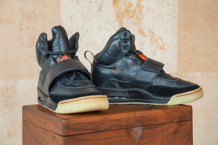 kanye west nike air yeezy grammy prototype