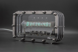 Retro-modern charm is what you get with the Nixie Tube Clock IV-18 VFD ...