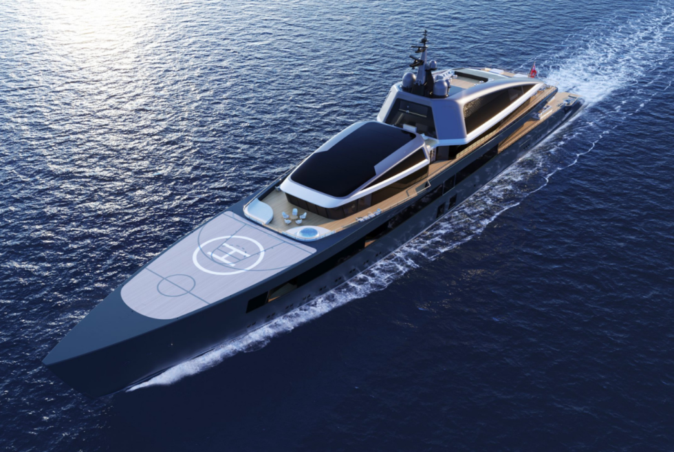 This superyacht concept from Piredda & Partners called the Now is unrivaled luxury