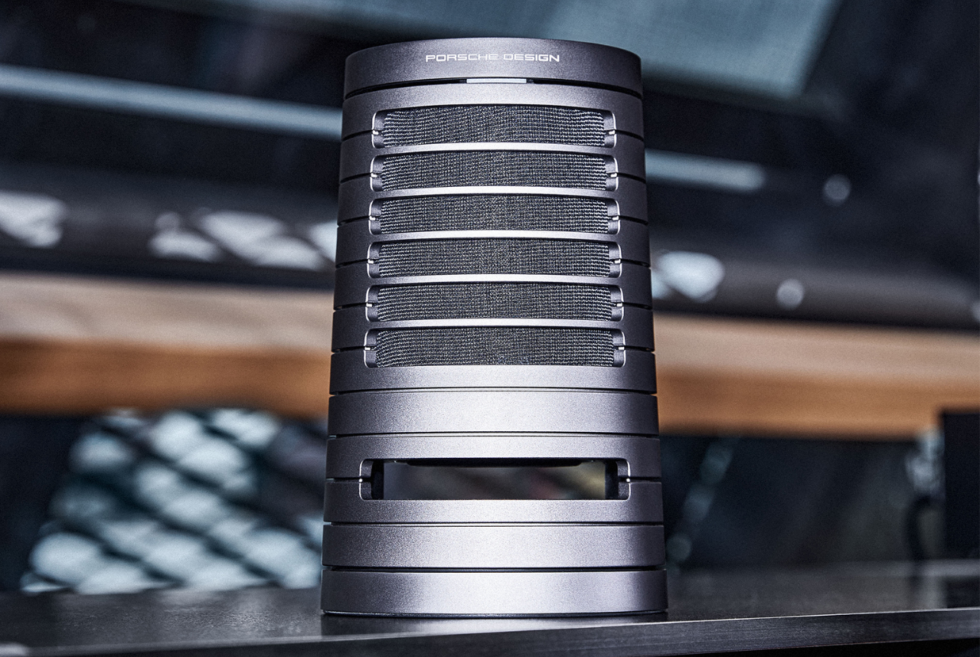 Porsche Design introduces the premium IPX4 waterproof Wireless Speaker PDS50