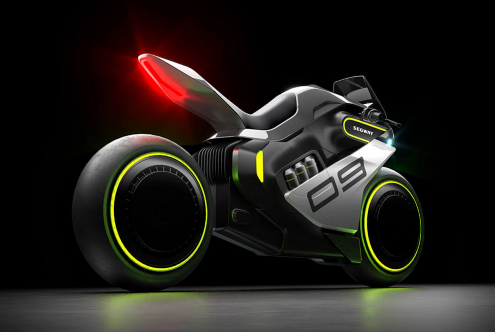 Ninebot goes hydrogen-electric with the Segway Apex H2 concept motorcycle