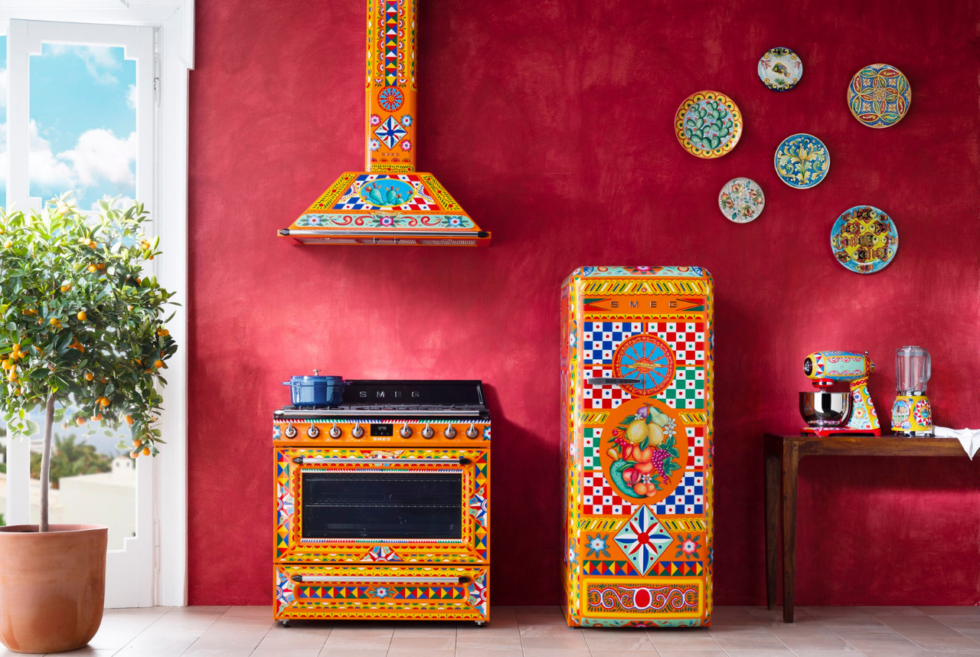 Smeg x Dolce & Gabbana livens up your kitchen with the Divina Cucina collection