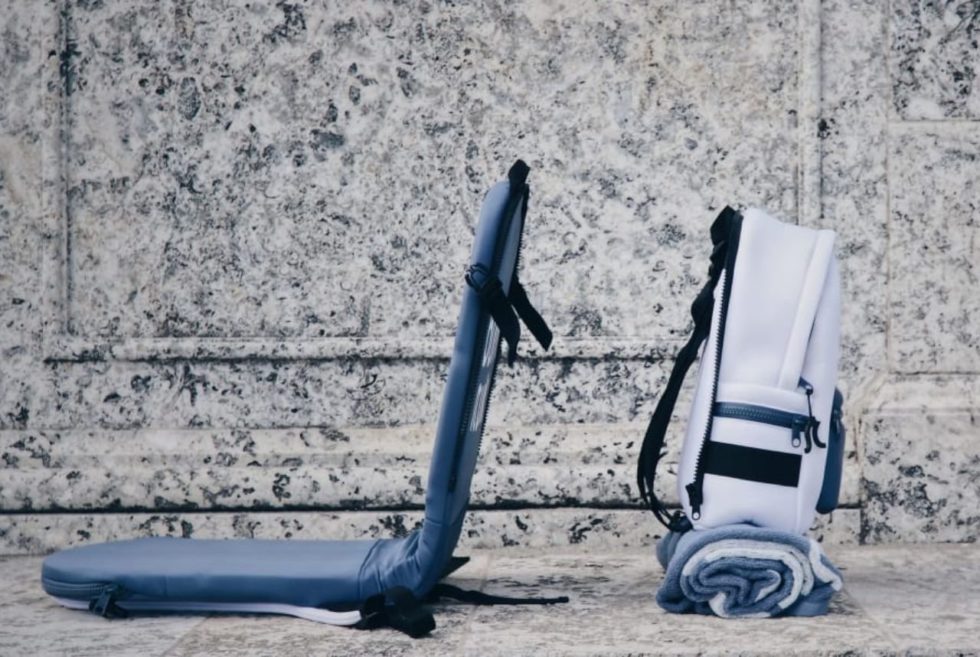 The Bumruk is A Backpack and Reclining Chair in One