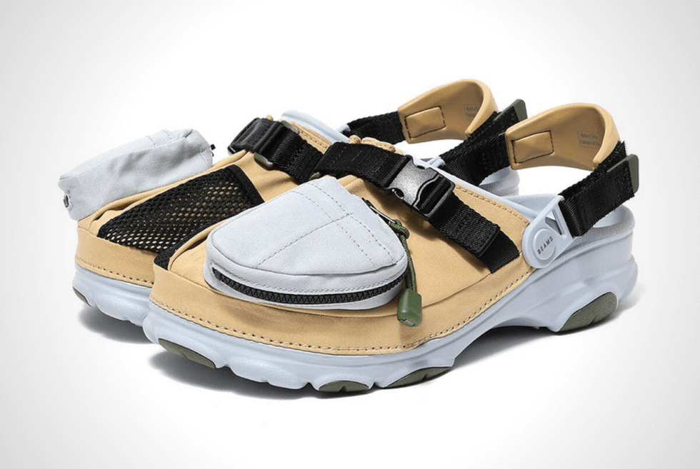 Utility and comfort over style with the 2021 BEAMS x Crocs slip-ons