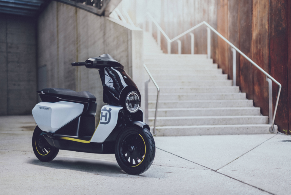 Husqvarna introduces the Vektorr Concept as its first all-electric scooter