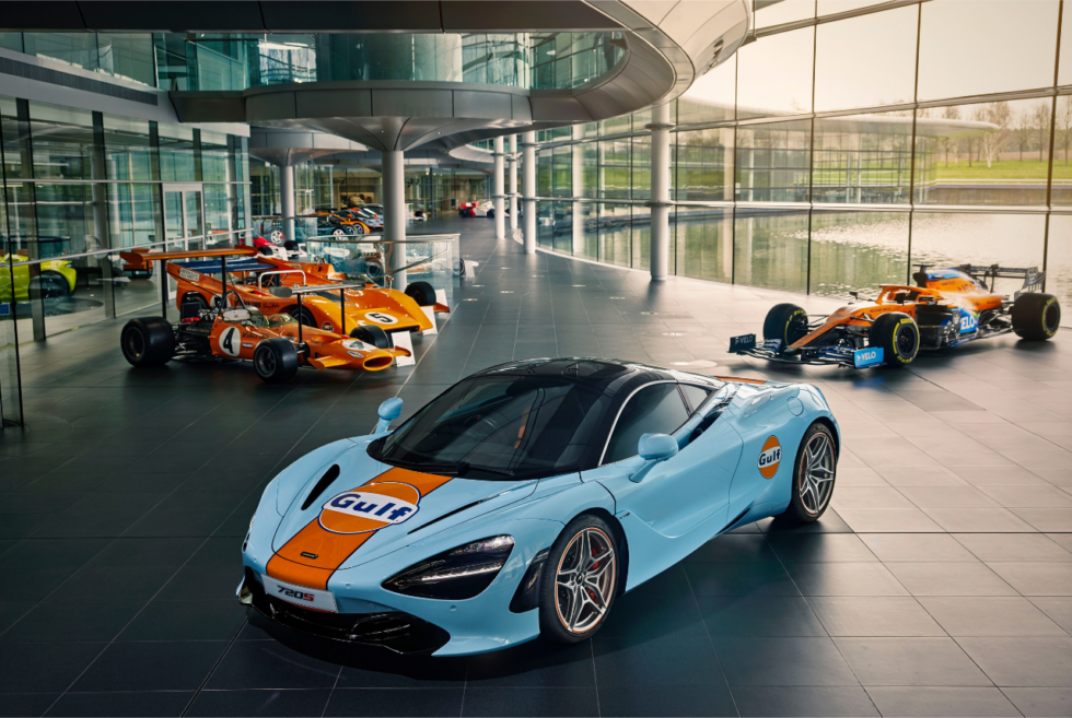 McLaren highlights renewed partnership with Gulf Oil with a bespoke 720S by MSO