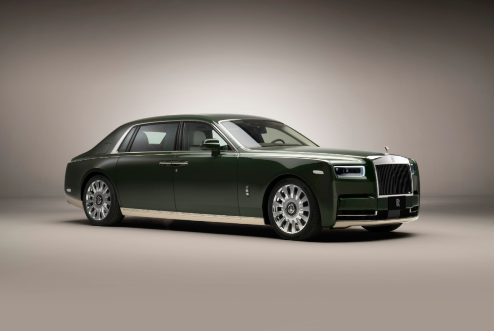 Hermès and Rolls-Royce craft the bespoke Phantom Oribe for a Japanese billionaire