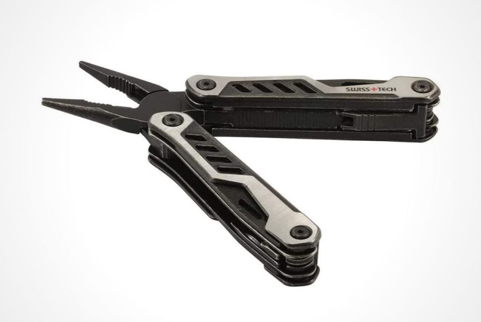 The Swiss+Tech 14-in-1 Multi-Pliers Packs Useful Utility Tools
