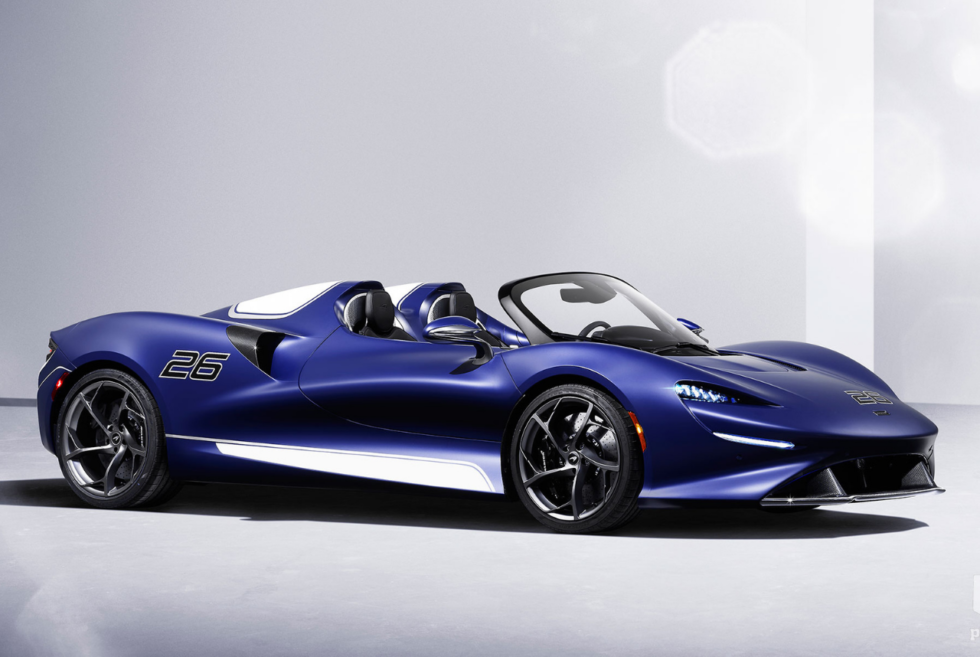 The windshield makes a comeback with the new McLaren Elva but still sans a roof
