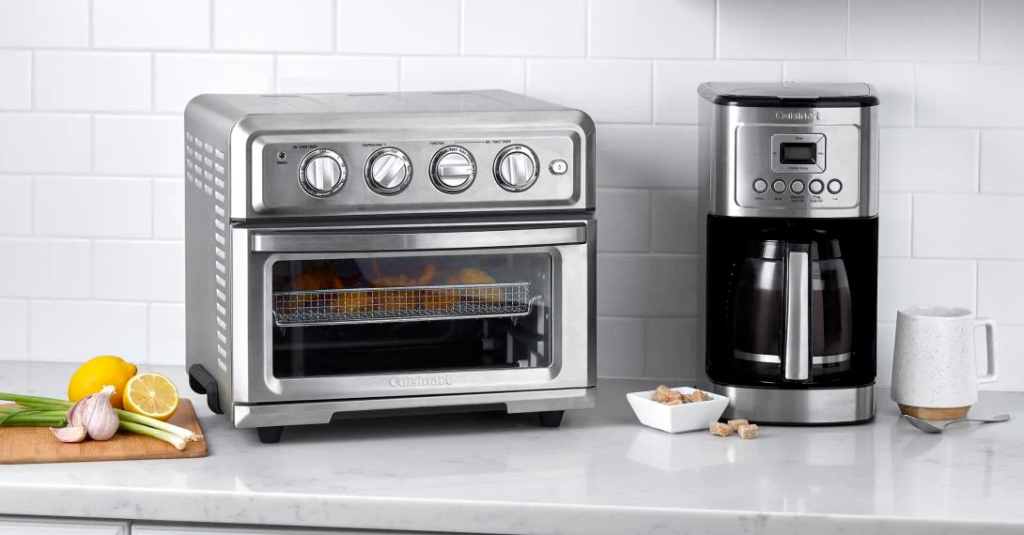 This Airfryer Toaster Oven from Cuisinart is large enough for 3 lbs of