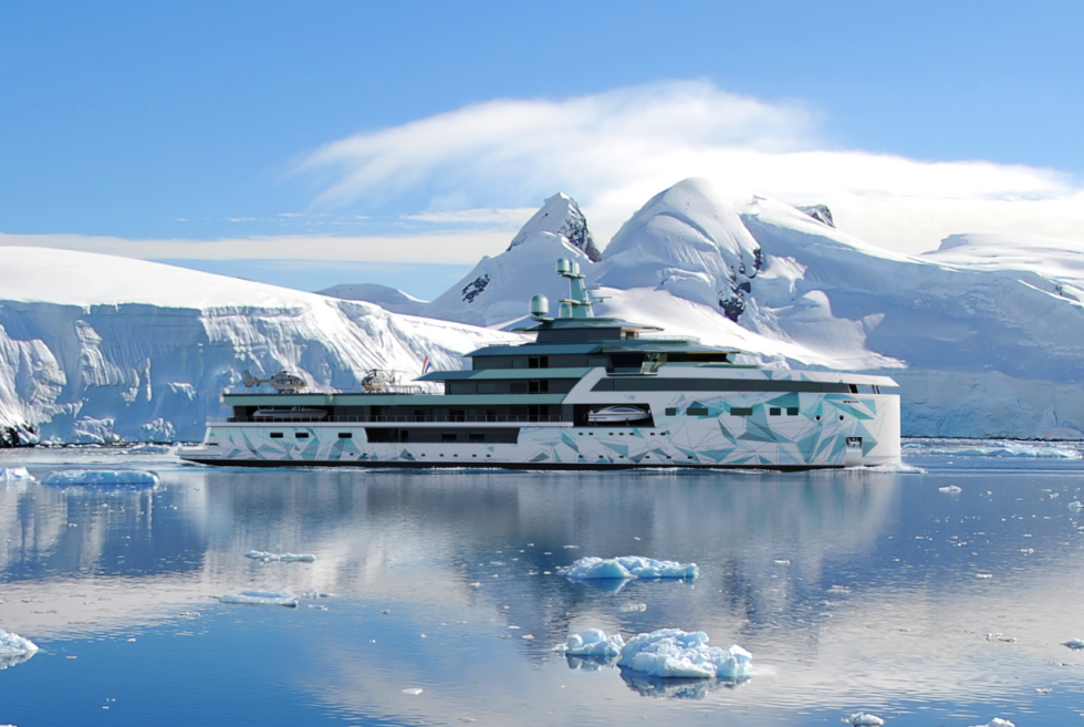 Travel to the polar regions in luxury aboard the icebreaking SeaXplorer 105