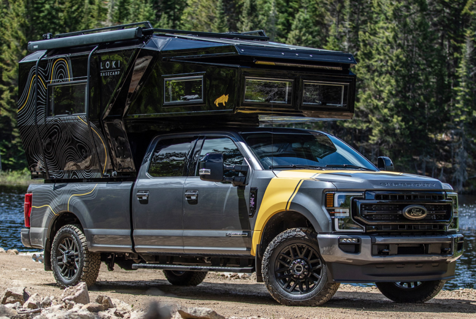 Turn your pickup truck into an overlanding RV with the LOKI Basecamp FALCON