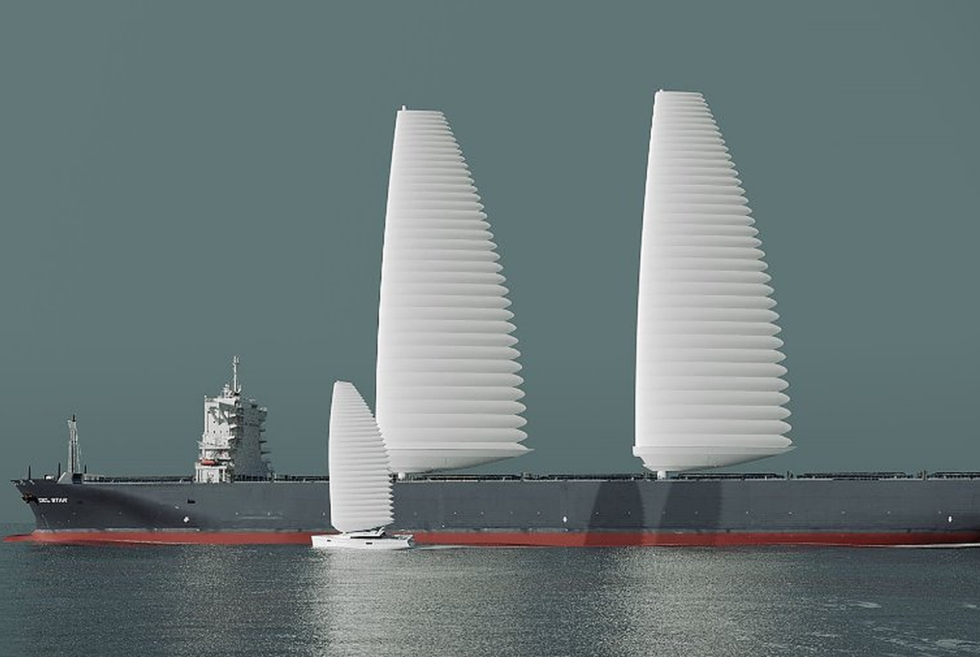 Michelin hopes to boost fuel economy of large ships with its WISAMO project