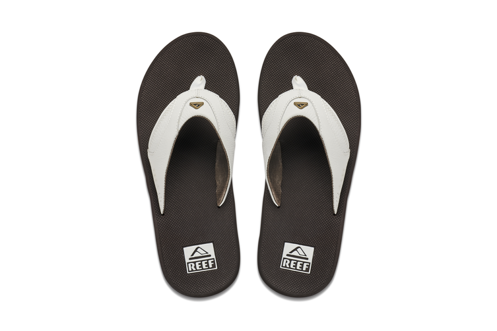 Reef's signature bottle opener remains intact on its Spackler golf sandals | Men's Gear