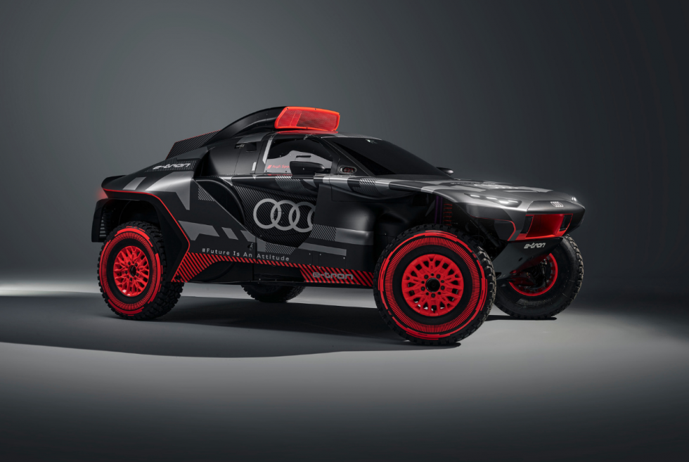 Audi will take on the 2022 Dakar Rally with its hybrid RS Q E-Tron rally car