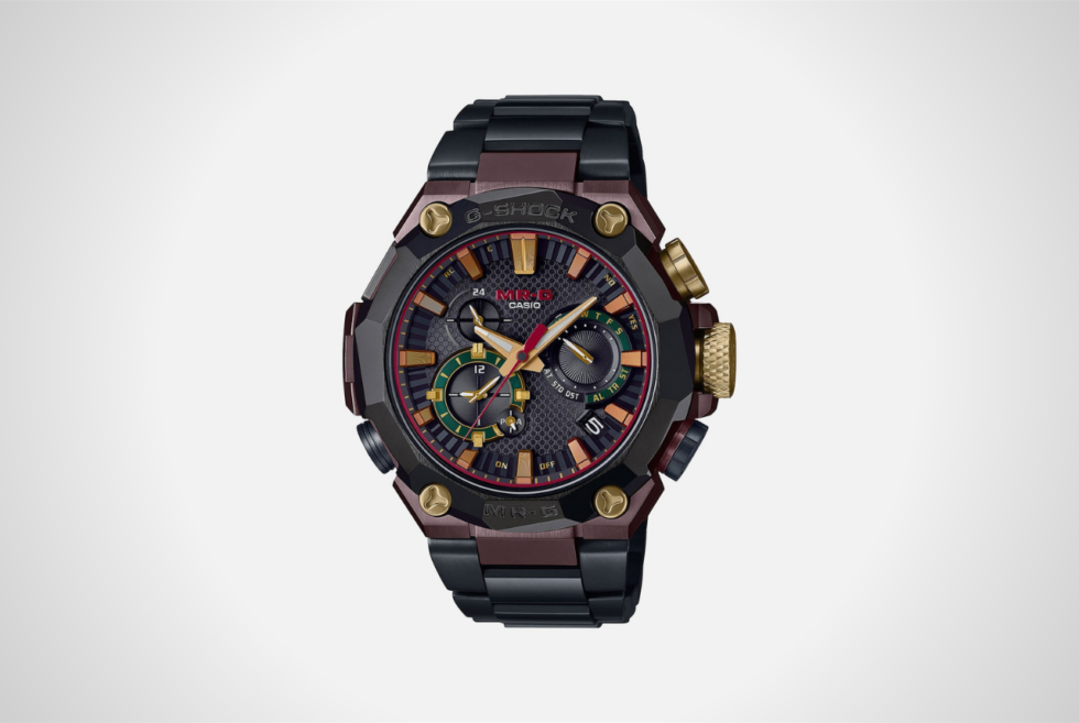 Casio celebrates the 25th anniversary of the G-SHOCK MR-G with the HANA-BASARA