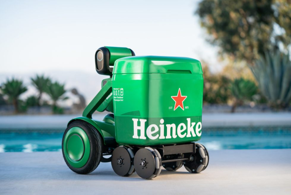 Heineken just made a robot beer cooler called the B.O.T. in time for summer