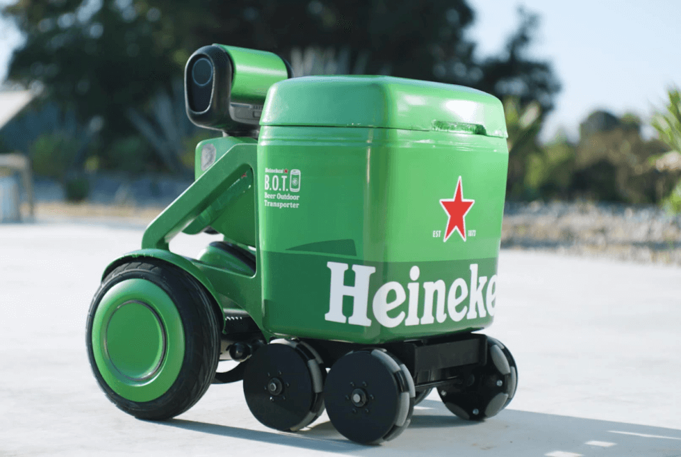 Heineken Just Made A Robot Beer Cooler Called The B.O.T. In Time For ...