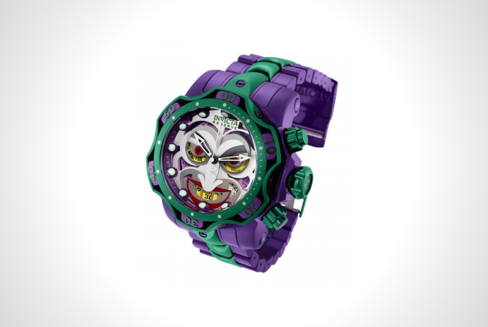 Invicta introduces a new colorway for its DC Comics Joker timepiece