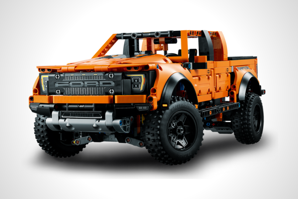 LEGO welcomes the 2021 Ford F-150 Raptor to its Technic catalog as a 1,389-piece kit