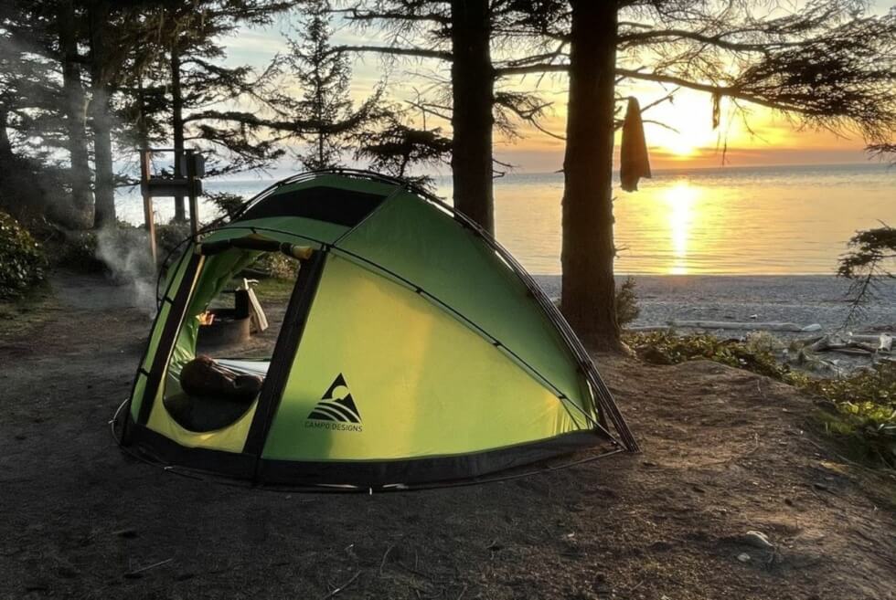 Enjoy Full Ventilation With The Campo Designs Escape M4 Retractable Tent