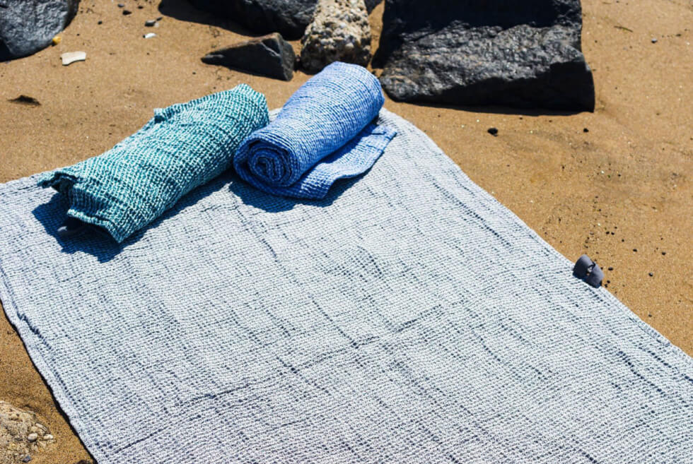 Outlier’s Wavy Linen Towel Is Your Next Best Beach Blanket