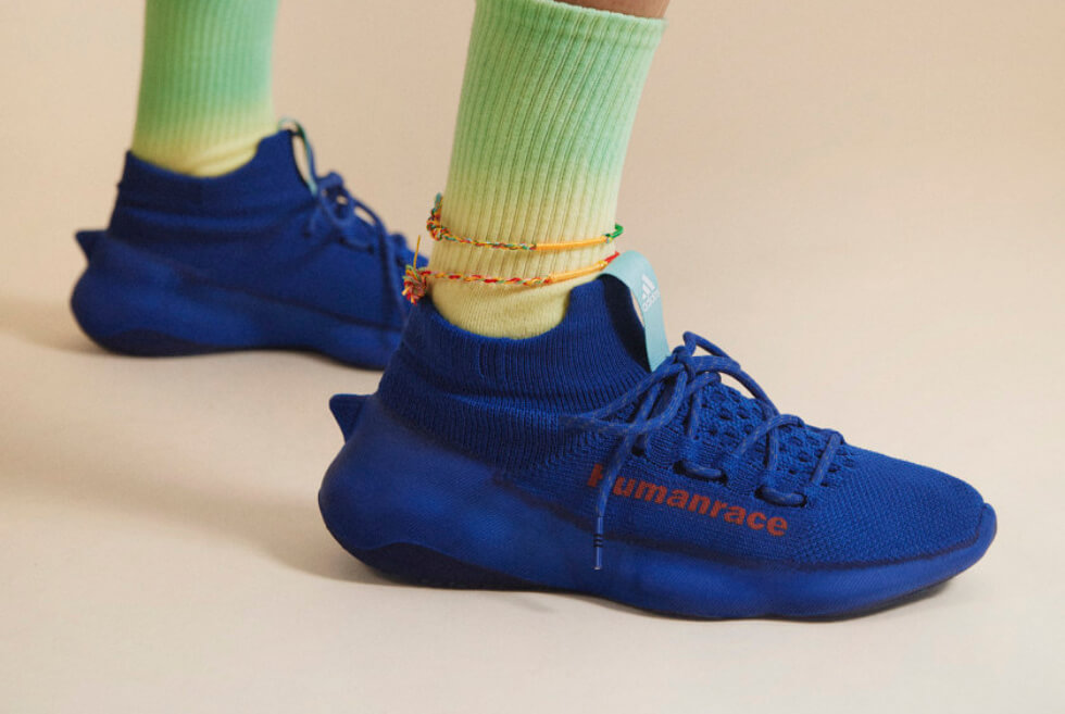 Adidas X Pharrell Williams Gives The Humanrace Sichona A Bold Royal Blue Colorway