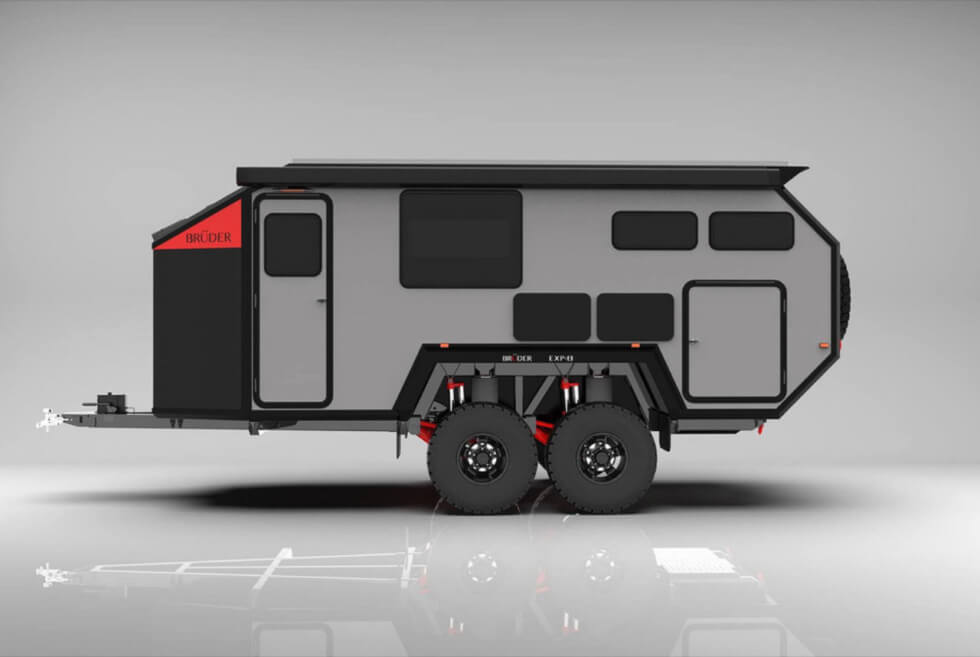 The Bruder EXP-8 Camper Van Is For All-Season Expedition